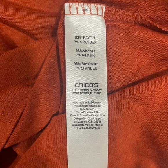 NWT Chico’s Ultimate Long Sleeve Tee - Picture 8 of 9